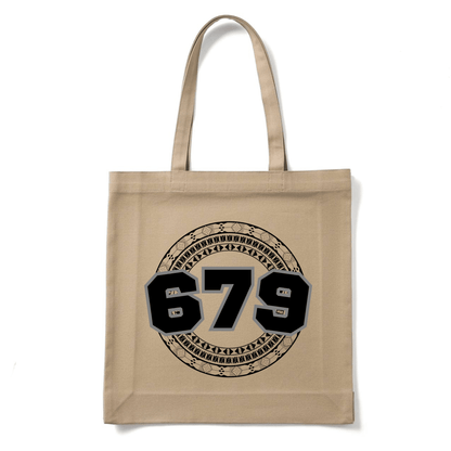 FIJI | 679 | REUSABLE TOTE BAG | BLACK DESIGN - Stick N It
