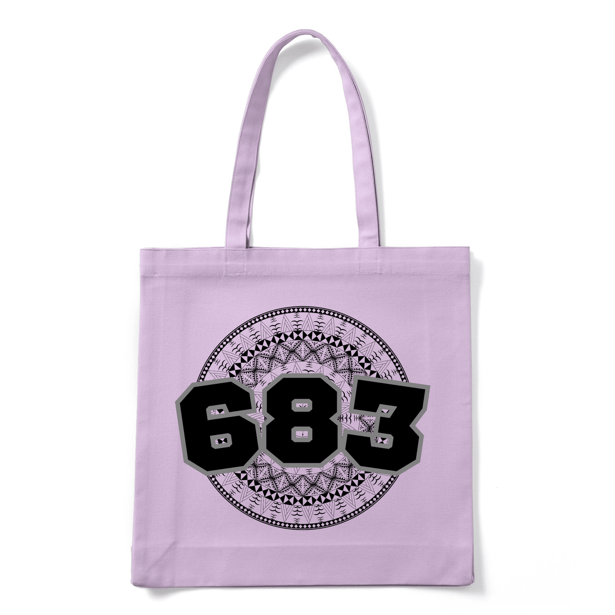 NIUE | 683 | REUSABLE TOTE BAG | BLACK DESIGN - Stick N It