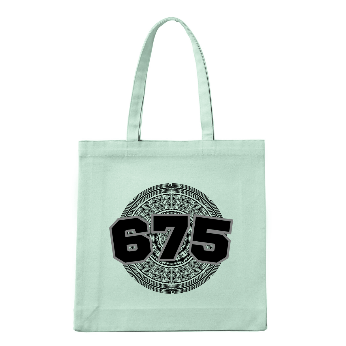 PNG | 675 | REUSABLE TOTE BAG | BLACK DESIGN - Stick N It