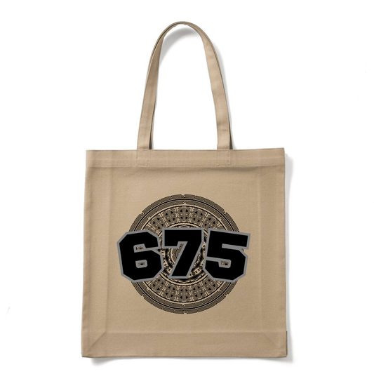 PNG | 675 | REUSABLE TOTE BAG | BLACK DESIGN - Stick N It