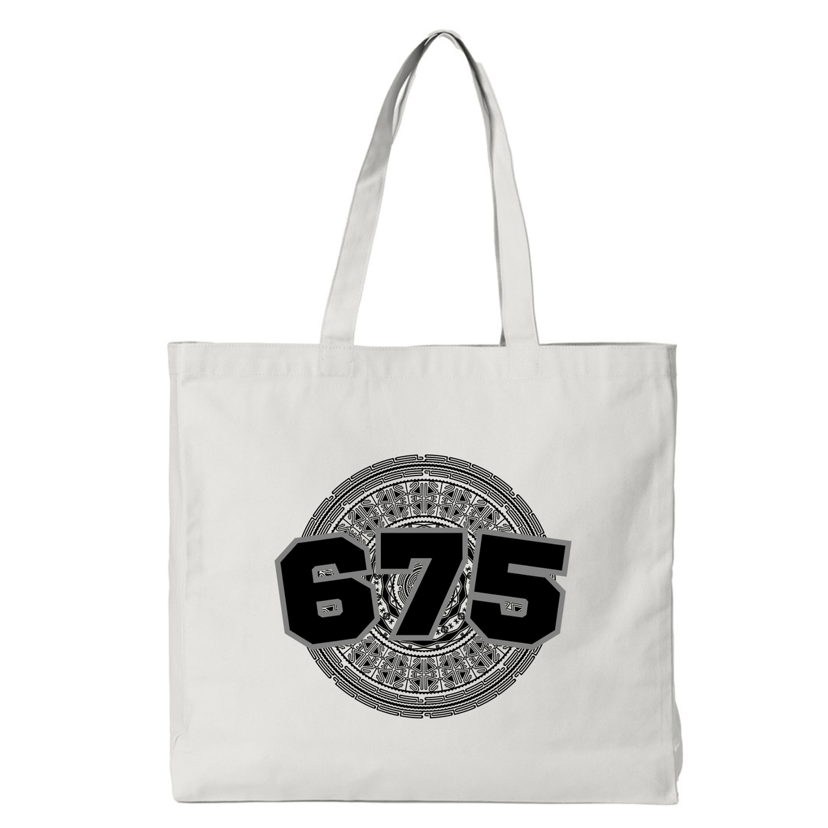 PNG | 675 | REUSABLE TOTE BAG | BLACK DESIGN - Stick N It