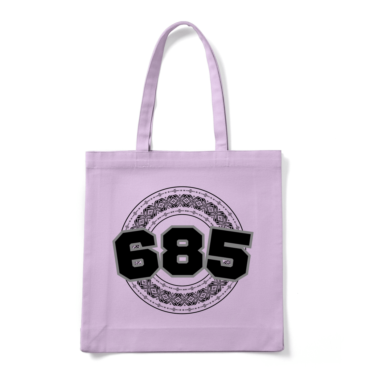 SAMOA | 685 | REUSABLE TOTE BAG | BLACK DESIGN - Stick N It