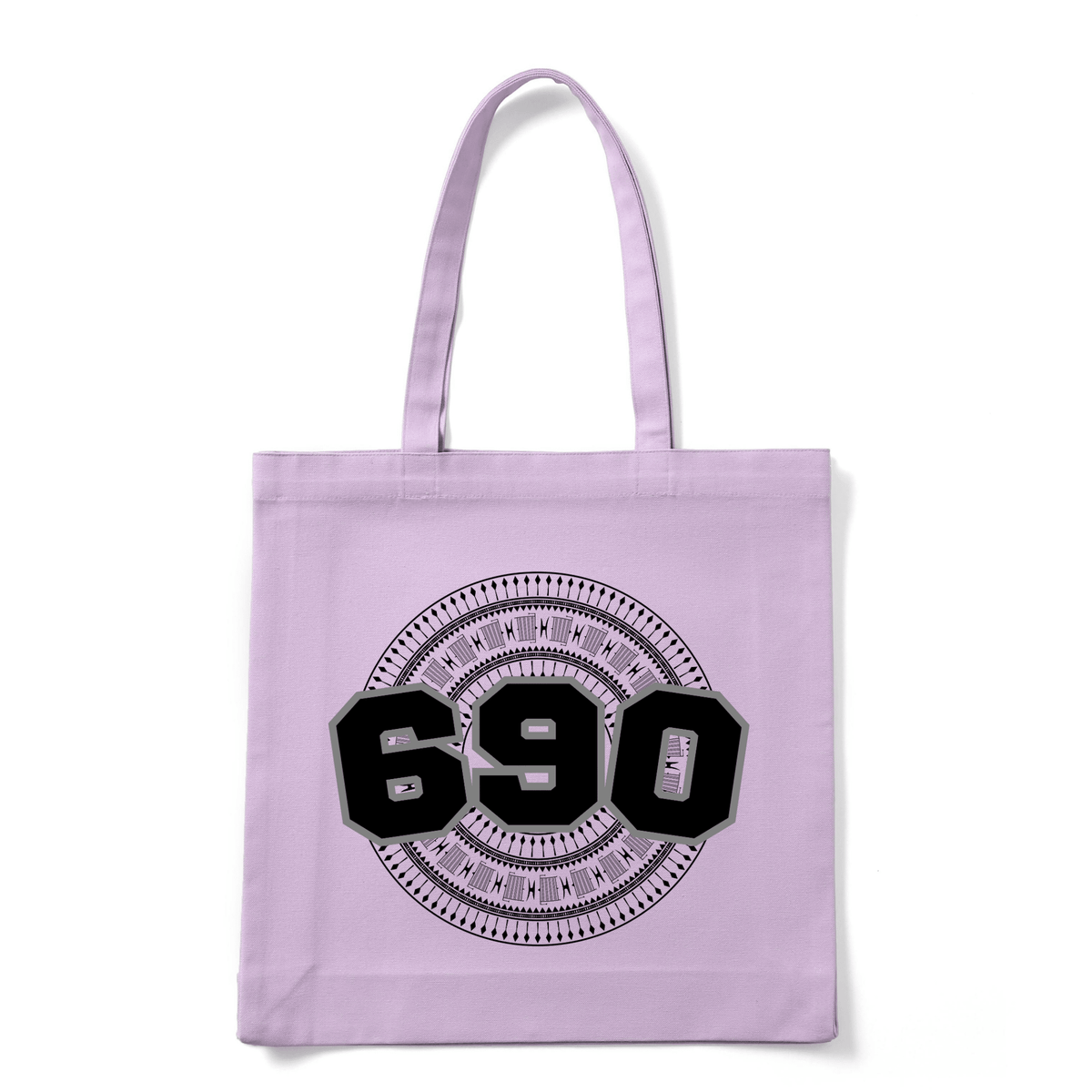 TOKELAU | 690 | REUSABLE TOTE BAG | BLACK DESIGN - Stick N It
