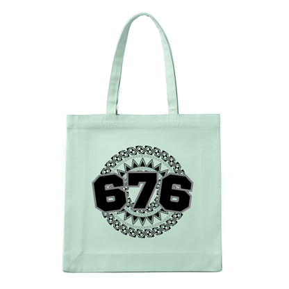 TONGA | 676 | REUSABLE TOTE BAG | BLACK DESIGN - Stick N It