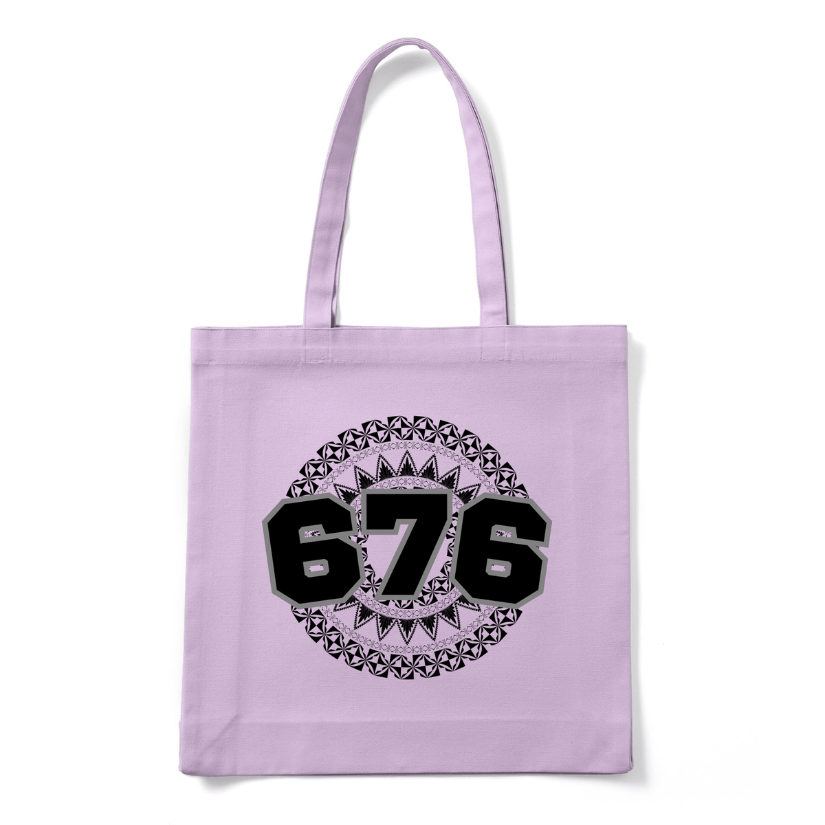 TONGA | 676 | REUSABLE TOTE BAG | BLACK DESIGN - Stick N It