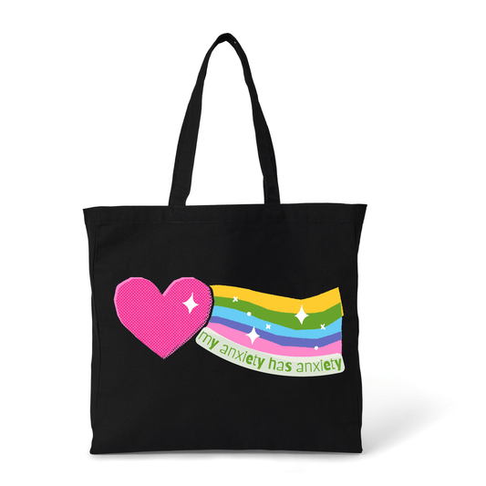 MY ANXIETY HAS ANXIETY TOTE BAG - Stick N It