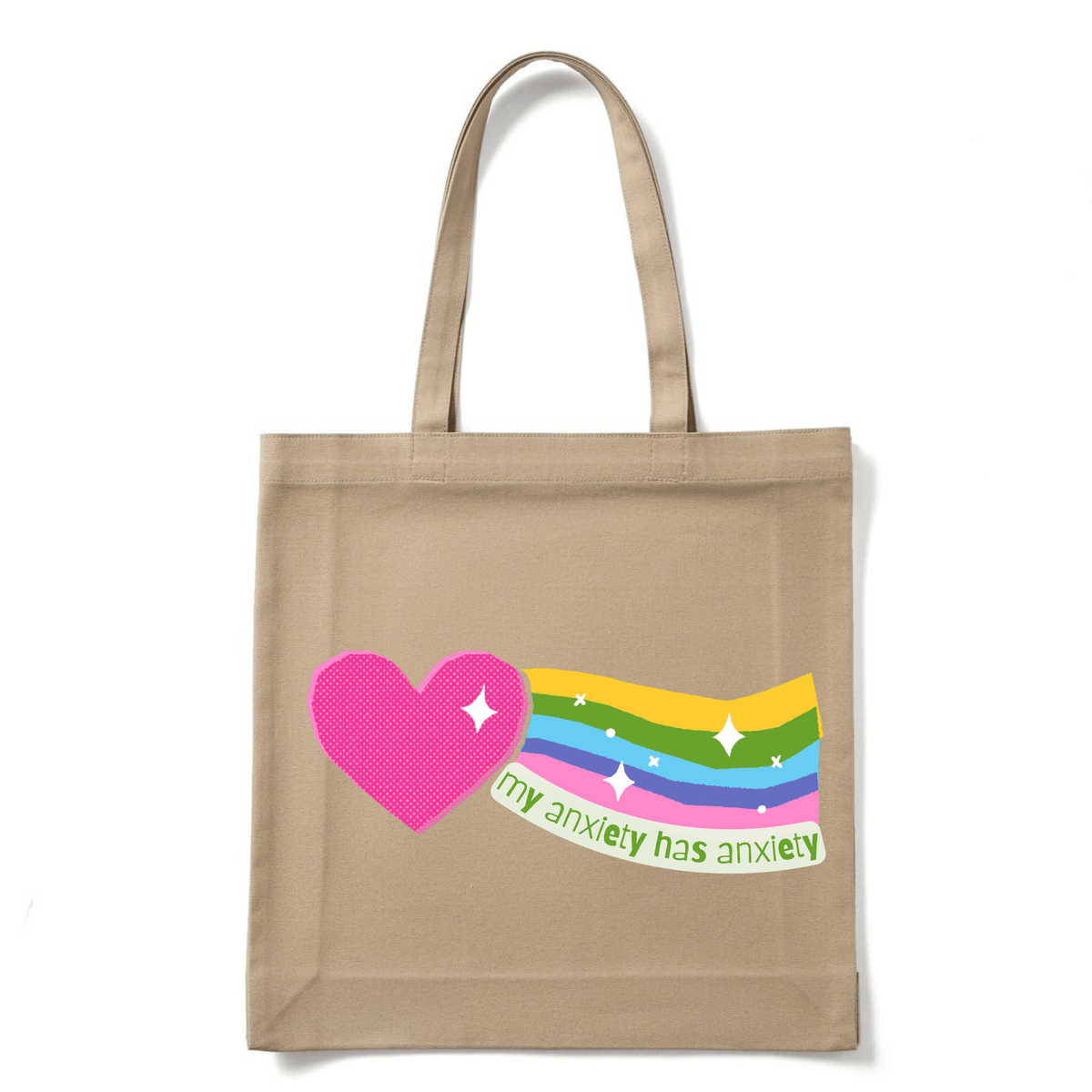 MY ANXIETY HAS ANXIETY TOTE BAG - Stick N It