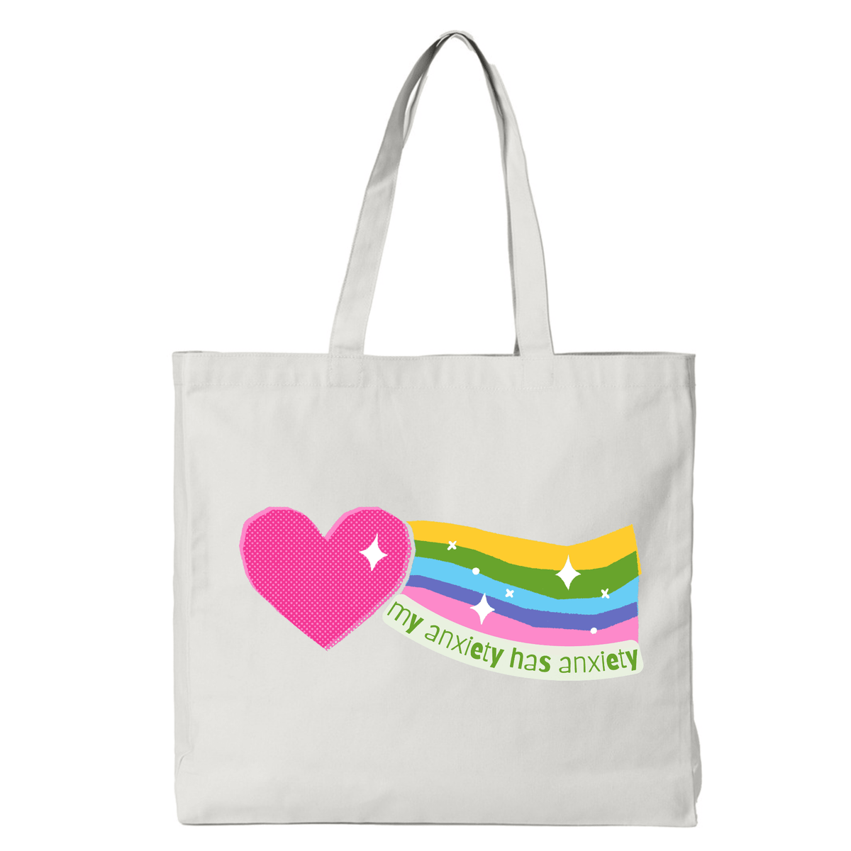 MY ANXIETY HAS ANXIETY TOTE BAG - Stick N It