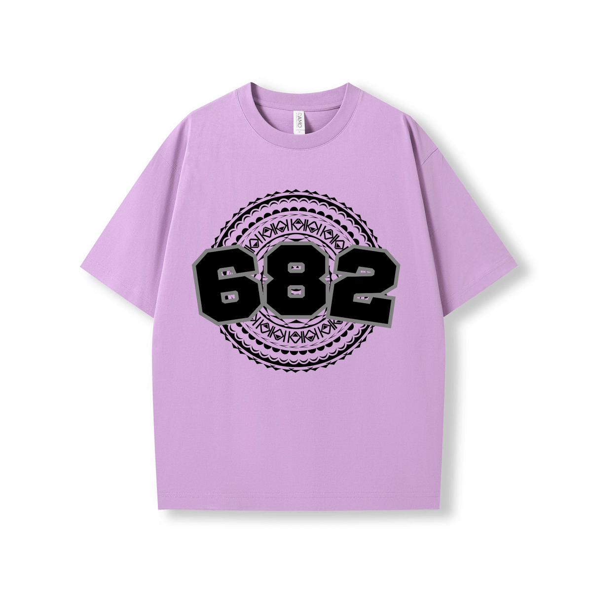 COOK ISLANDS | 682 | OVERSIZE UNISEX TEE | BLACK DESIGN - Stick N It