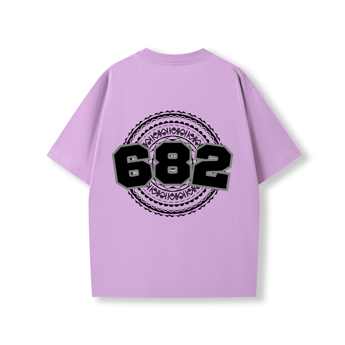 COOK ISLANDS | 682 | OVERSIZE UNISEX TEE | BLACK DESIGN - Stick N It