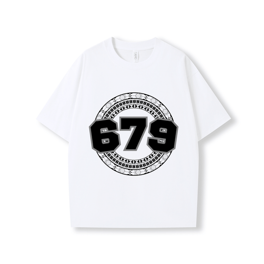 FIJI | 679 | OVERSIZE UNISEX TEE | BLACK DESIGN - Stick N It