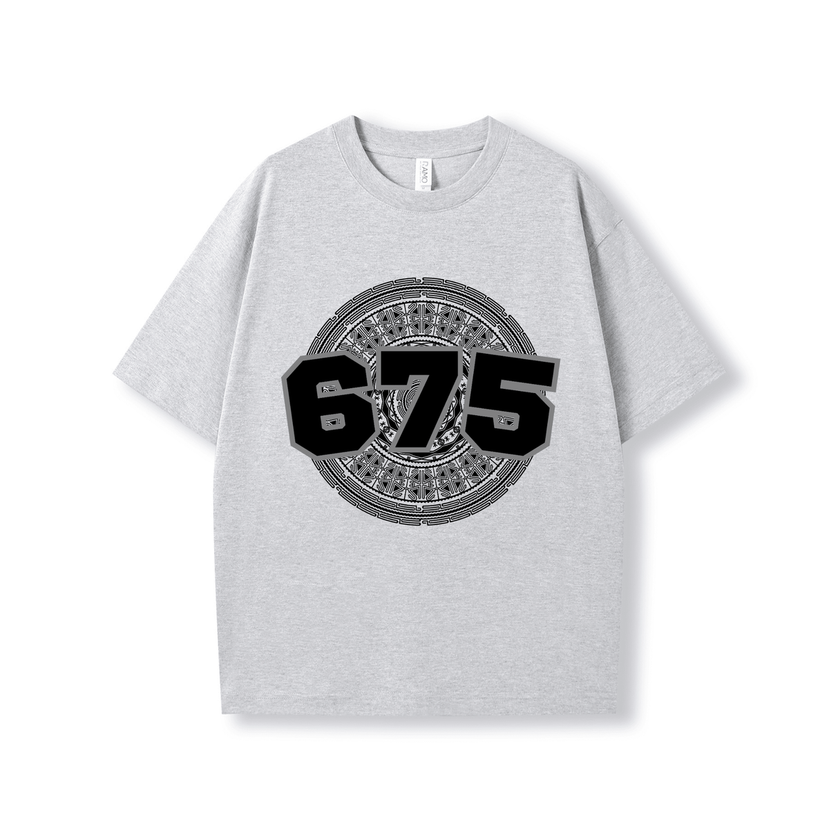 PNG | 675 | OVERSIZE UNISEX TEE | BLACK DESIGN - Stick N It