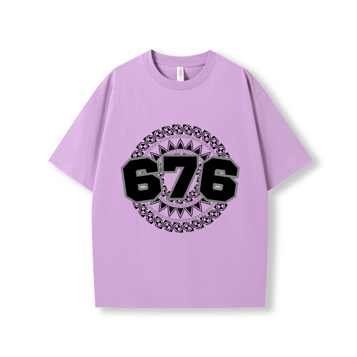 TONGA | 676 | OVERSIZE UNISEX TEE | BLACK DESIGN - Stick N It