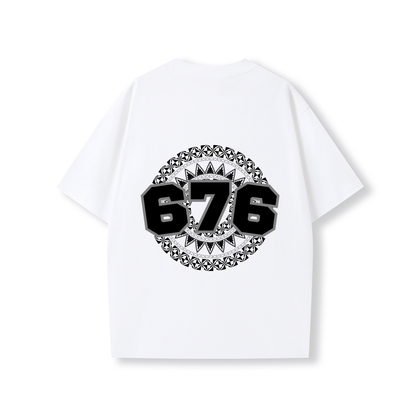 TONGA | 676 | OVERSIZE UNISEX TEE | BLACK DESIGN - Stick N It