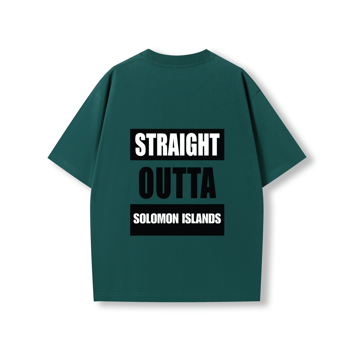 STRAIGHT OUTTA SOLOMON ISLANDS | OVERSIZE UNISEX TEE - Stick N It