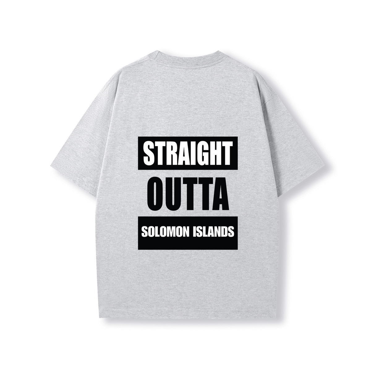 STRAIGHT OUTTA SOLOMON ISLANDS | OVERSIZE UNISEX TEE - Stick N It