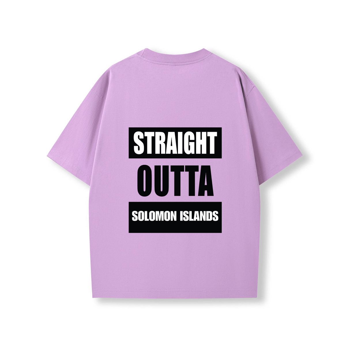 STRAIGHT OUTTA SOLOMON ISLANDS | OVERSIZE UNISEX TEE - Stick N It