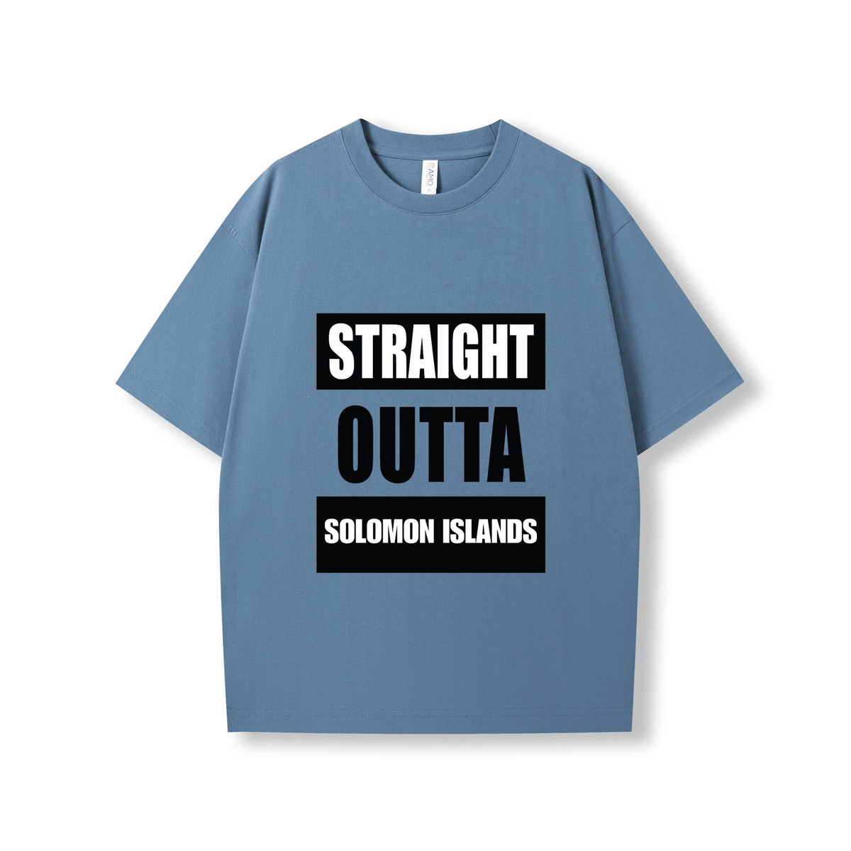 STRAIGHT OUTTA SOLOMON ISLANDS | OVERSIZE UNISEX TEE - Stick N It