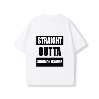 STRAIGHT OUTTA SOLOMON ISLANDS | OVERSIZE UNISEX TEE - Stick N It