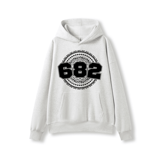 COOK ISLANDS | 682 | OVERSIZE UNISEX HOODIE | BLACK DESIGN - Stick N It