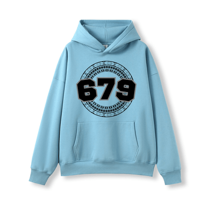 FIJI | 679 | OVERSIZE UNISEX HOODIE | BLACK DESIGN - Stick N It