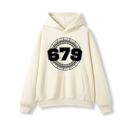 FIJI | 679 | OVERSIZE UNISEX HOODIE | BLACK DESIGN - Stick N It
