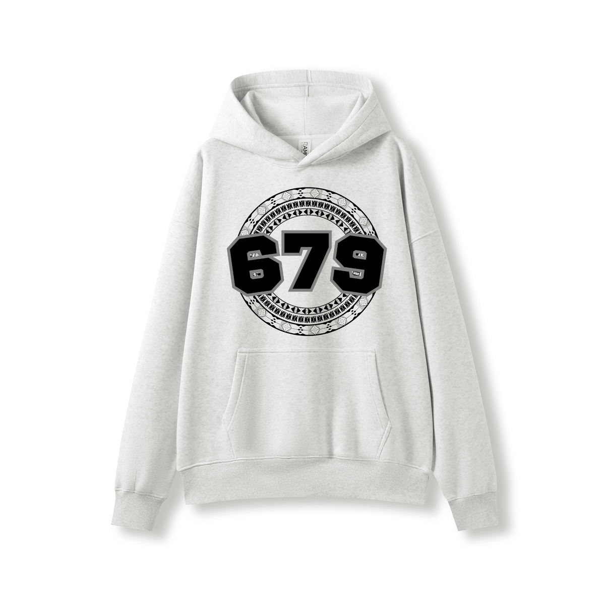 FIJI | 679 | OVERSIZE UNISEX HOODIE | BLACK DESIGN - Stick N It