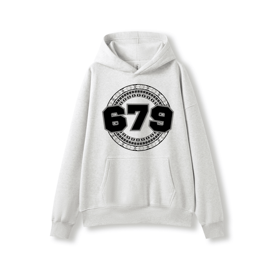 FIJI | 679 | OVERSIZE UNISEX HOODIE | BLACK DESIGN - Stick N It