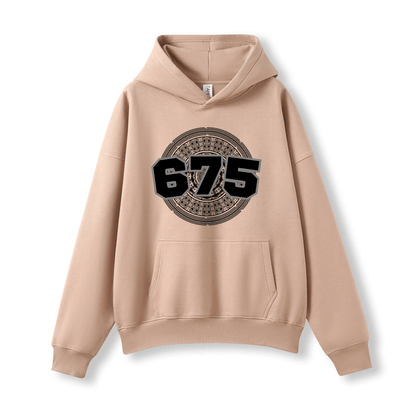 PNG | 675 | OVERSIZE UNISEX HOODIE | BLACK DESIGN - Stick N It