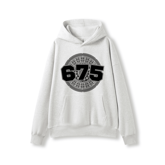 PNG | 675 | OVERSIZE UNISEX HOODIE | BLACK DESIGN - Stick N It