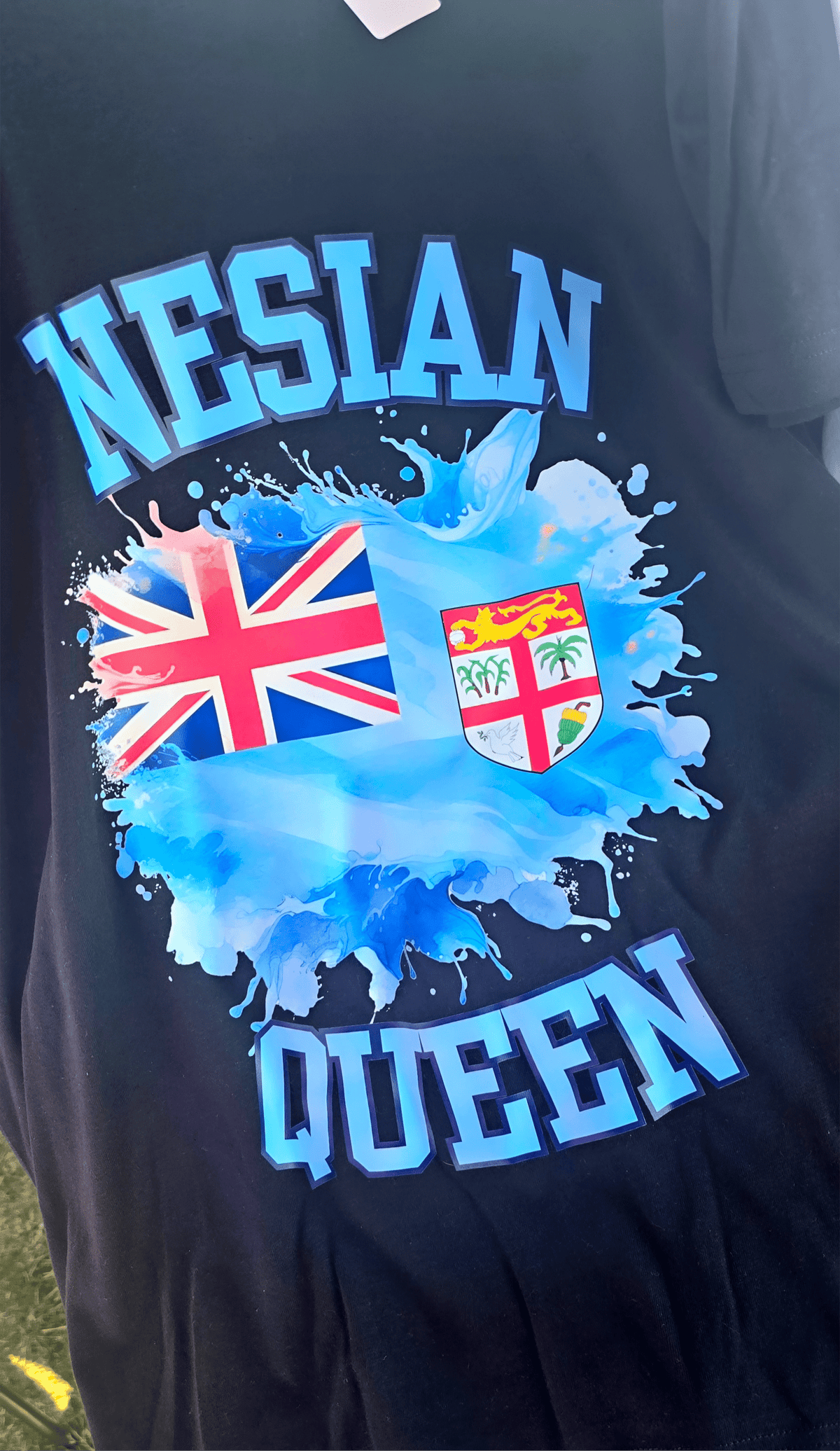 FIJI NESIAN QUEEN SHIRT | PACIFIC ISLANDS - Stick N It