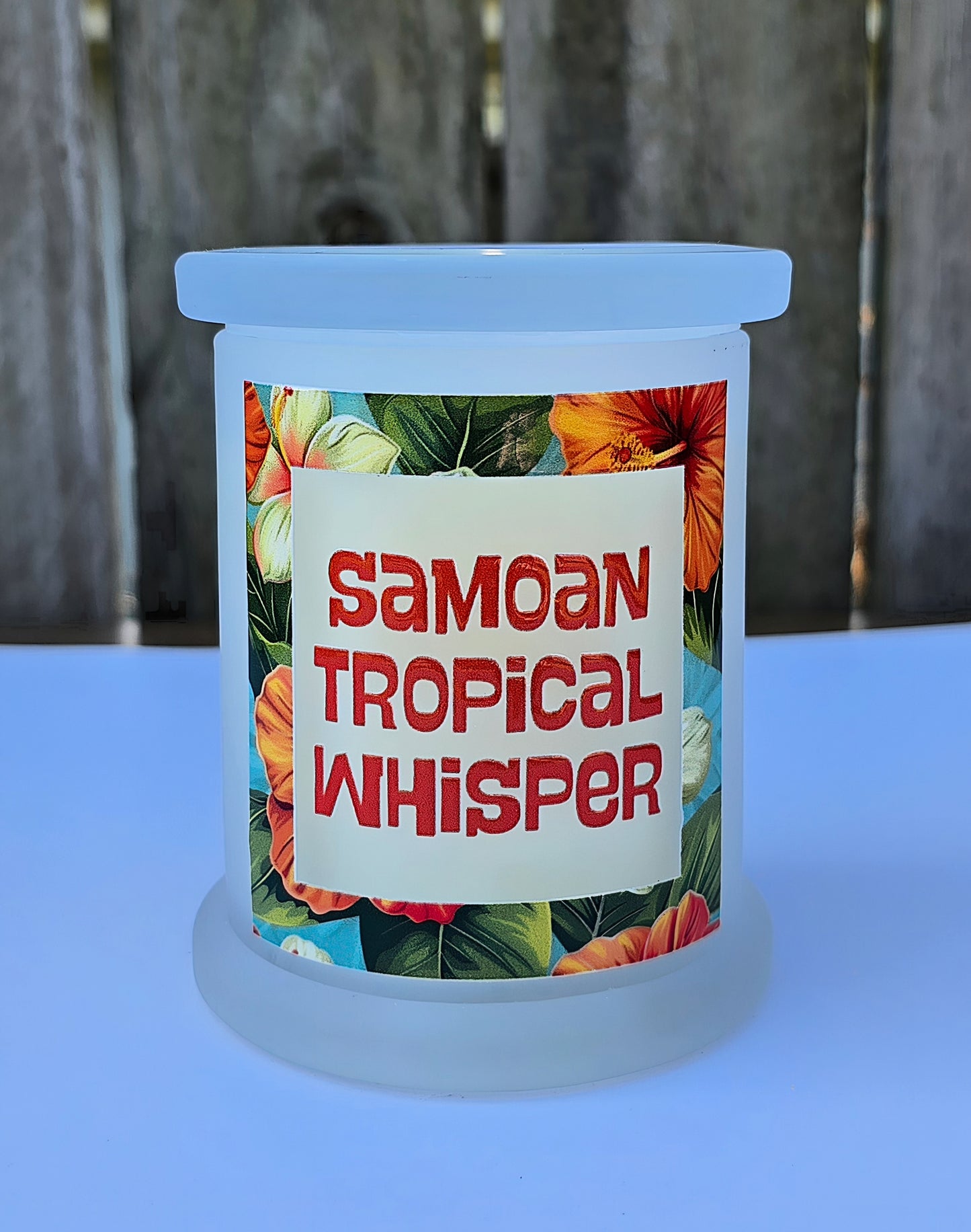 SAMOAN TROPICAL WHISPER CANDLE - Stick N It