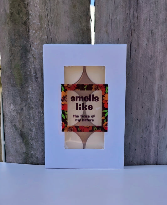 THE TEARS OF MY HATERS FRAGRANCED TEALIGHTS - Stick N It