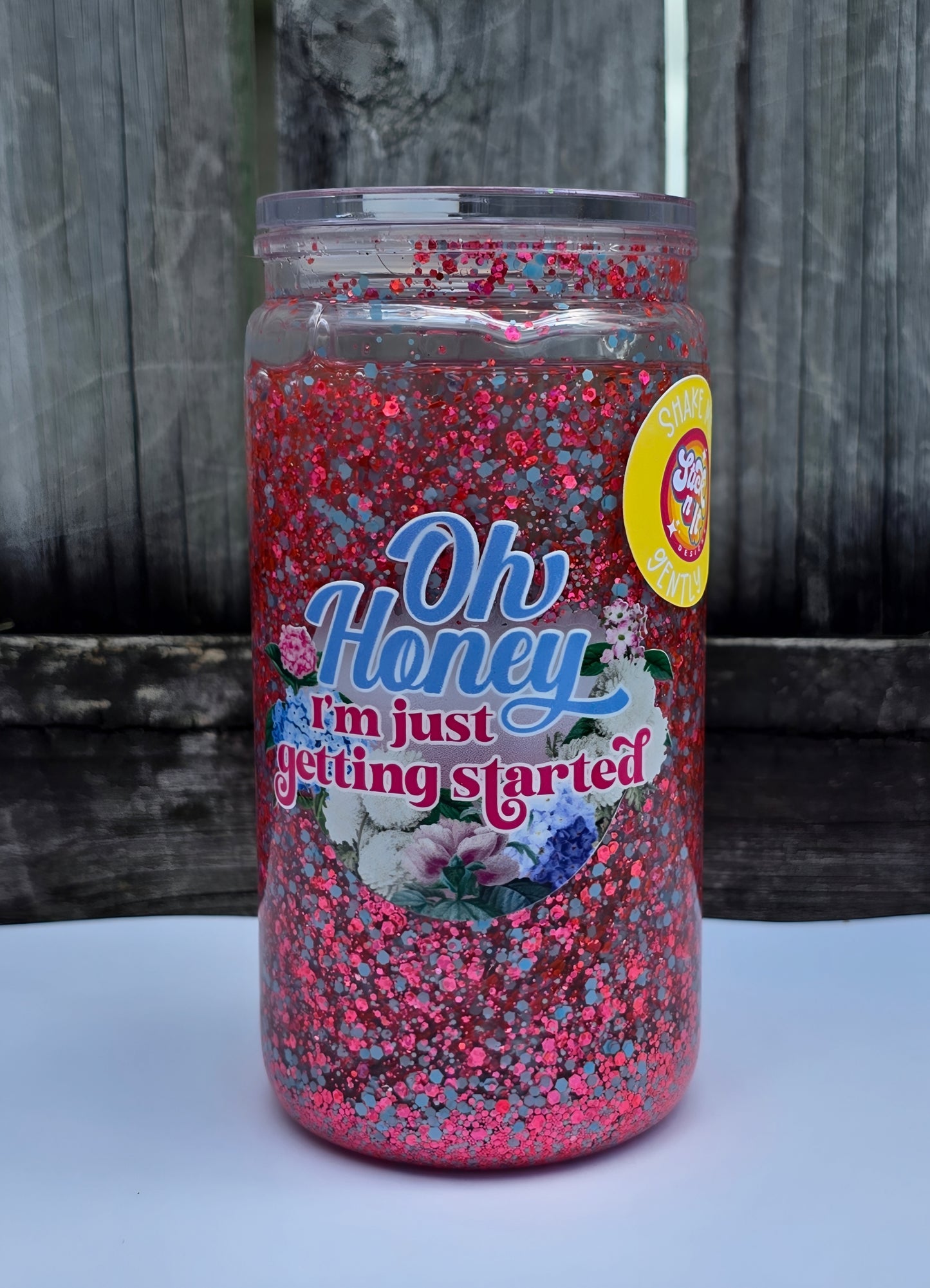 SMALL/MEDIUM SNOW GLOBE CUPS - Stick N It