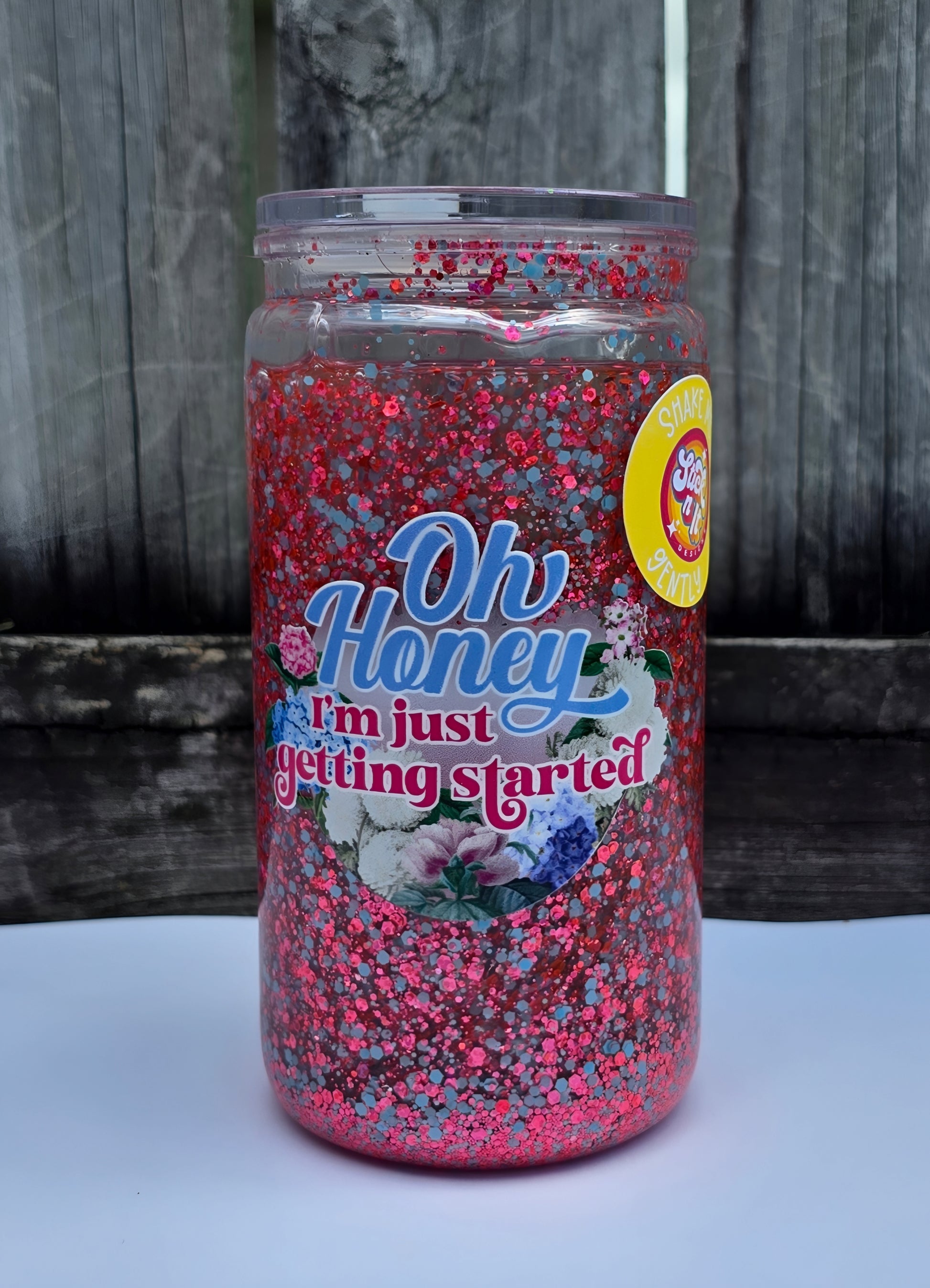 SMALL/MEDIUM SNOW GLOBE CUPS - Stick N It