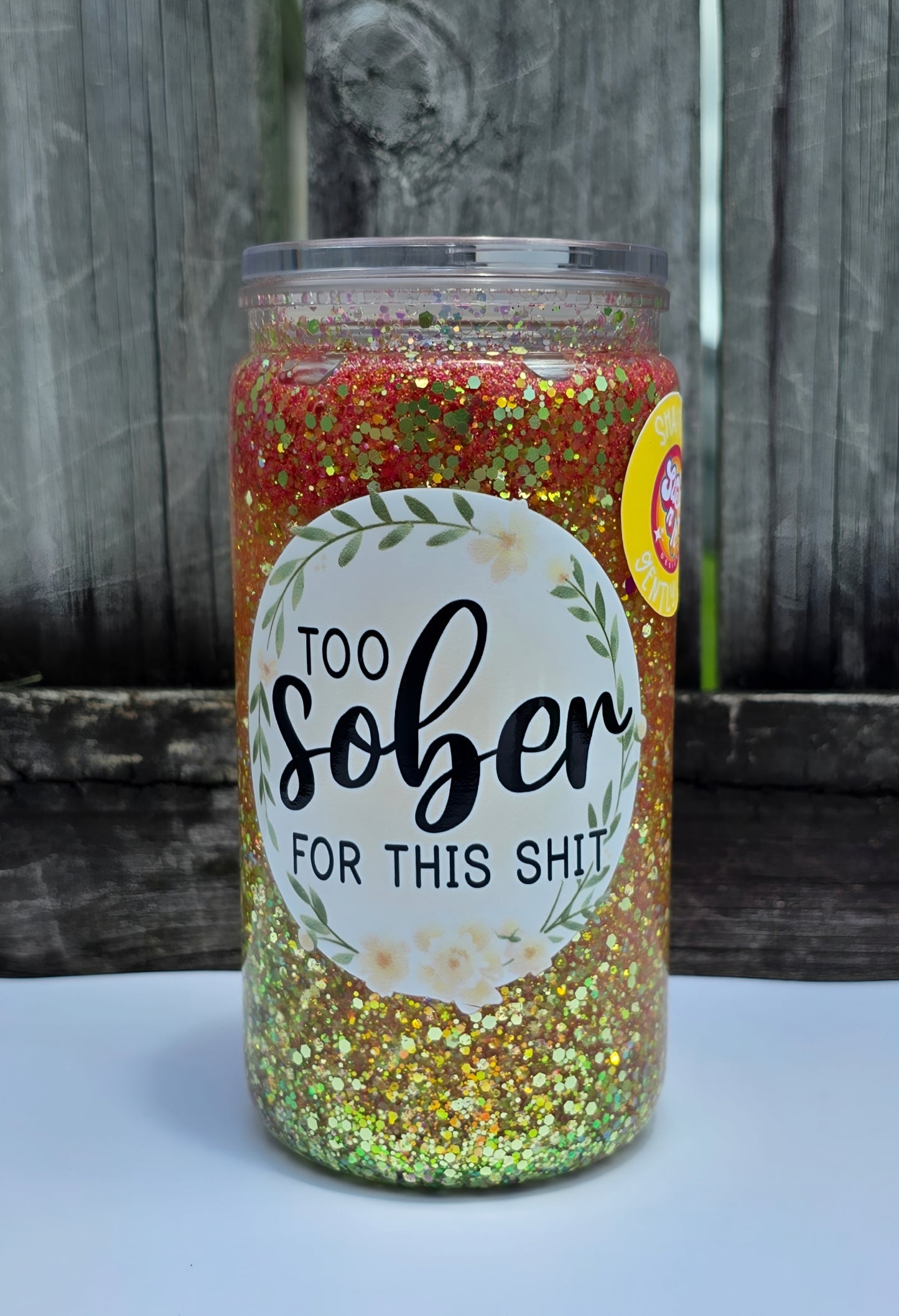 SMALL/MEDIUM SNOW GLOBE CUPS - Stick N It