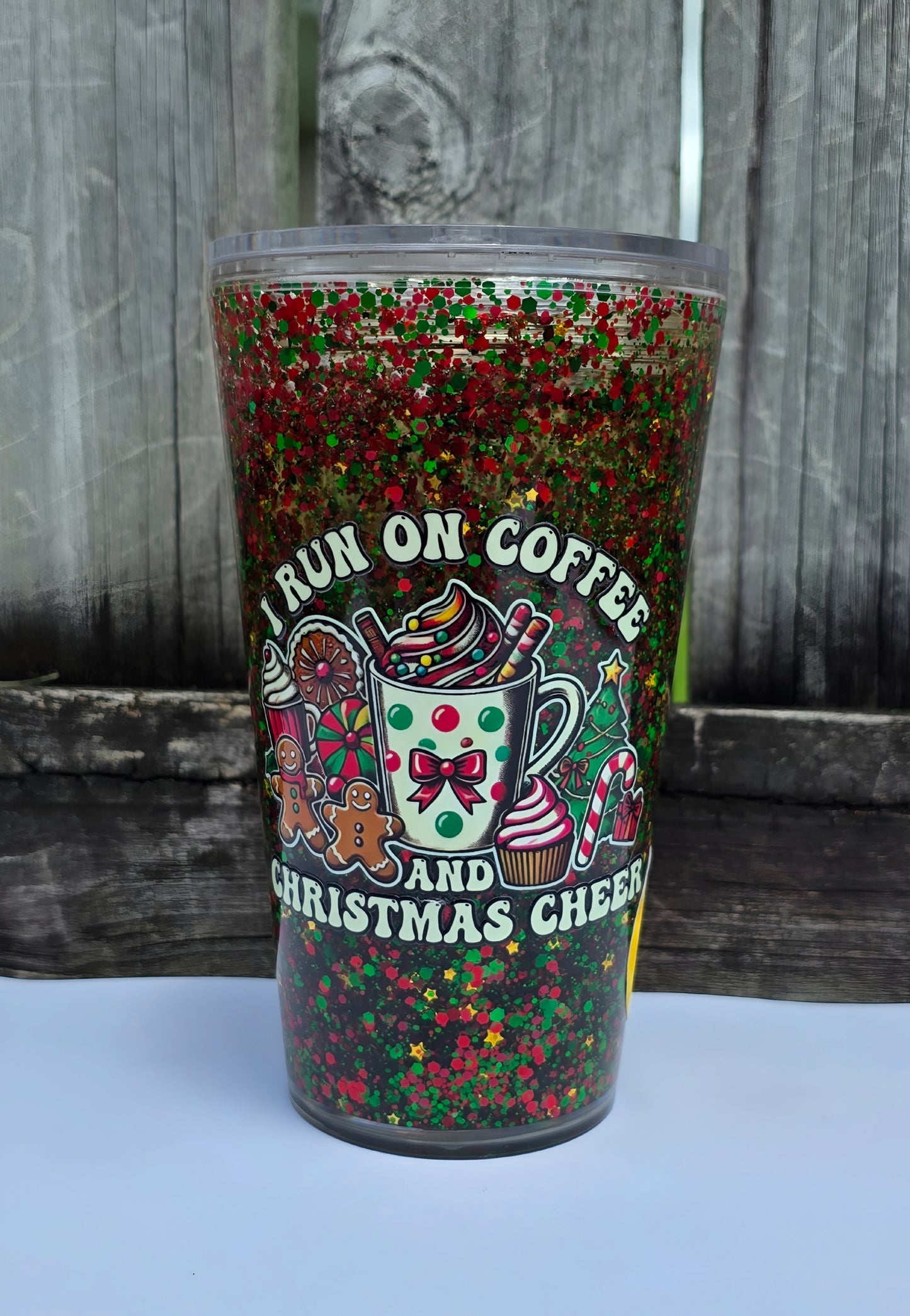 SMALL/MEDIUM SNOW GLOBE CUPS - Stick N It