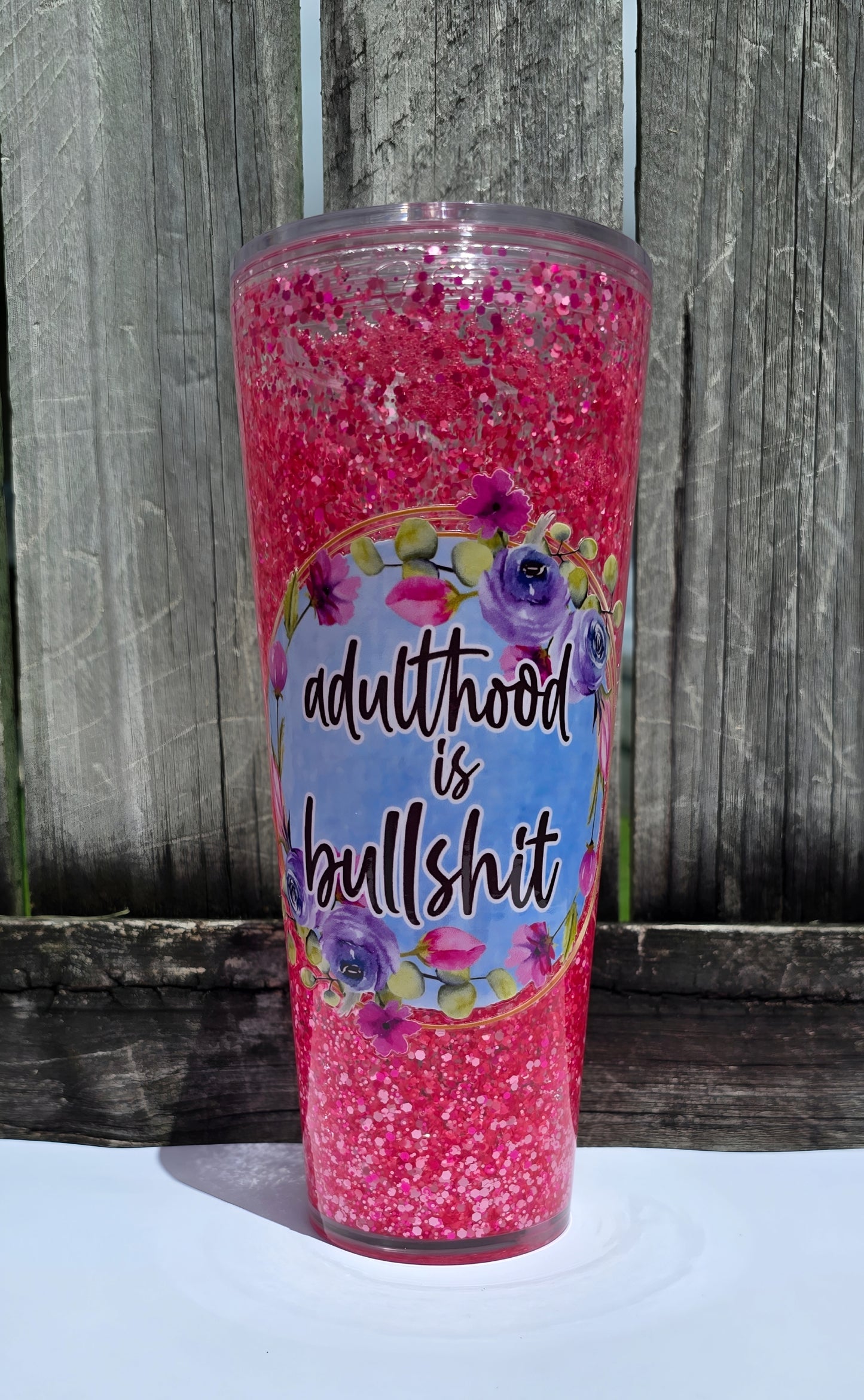 LARGE SNOW GLOBE CUPS - Stick N It