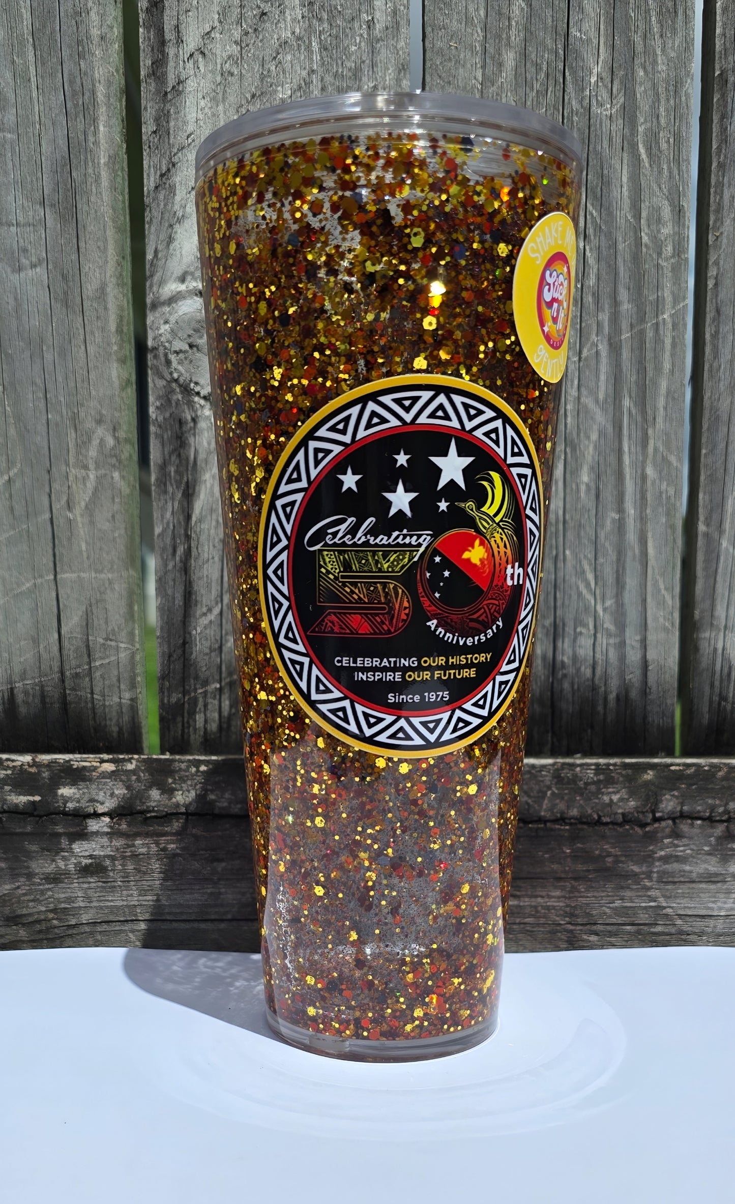 LARGE SNOW GLOBE CUPS - Stick N It