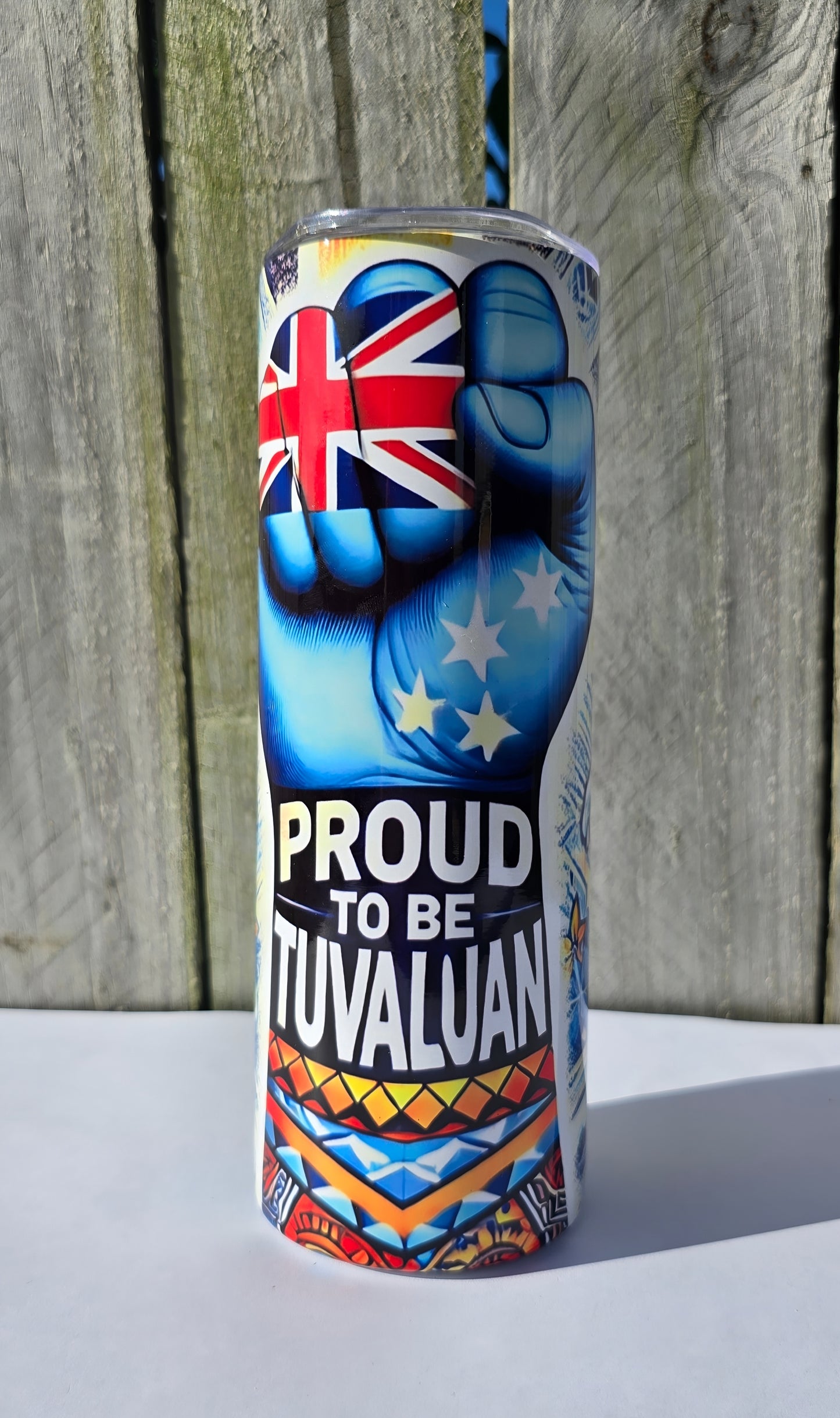 TUVALU PROUD INSULATED TUMBLER - Stick N It