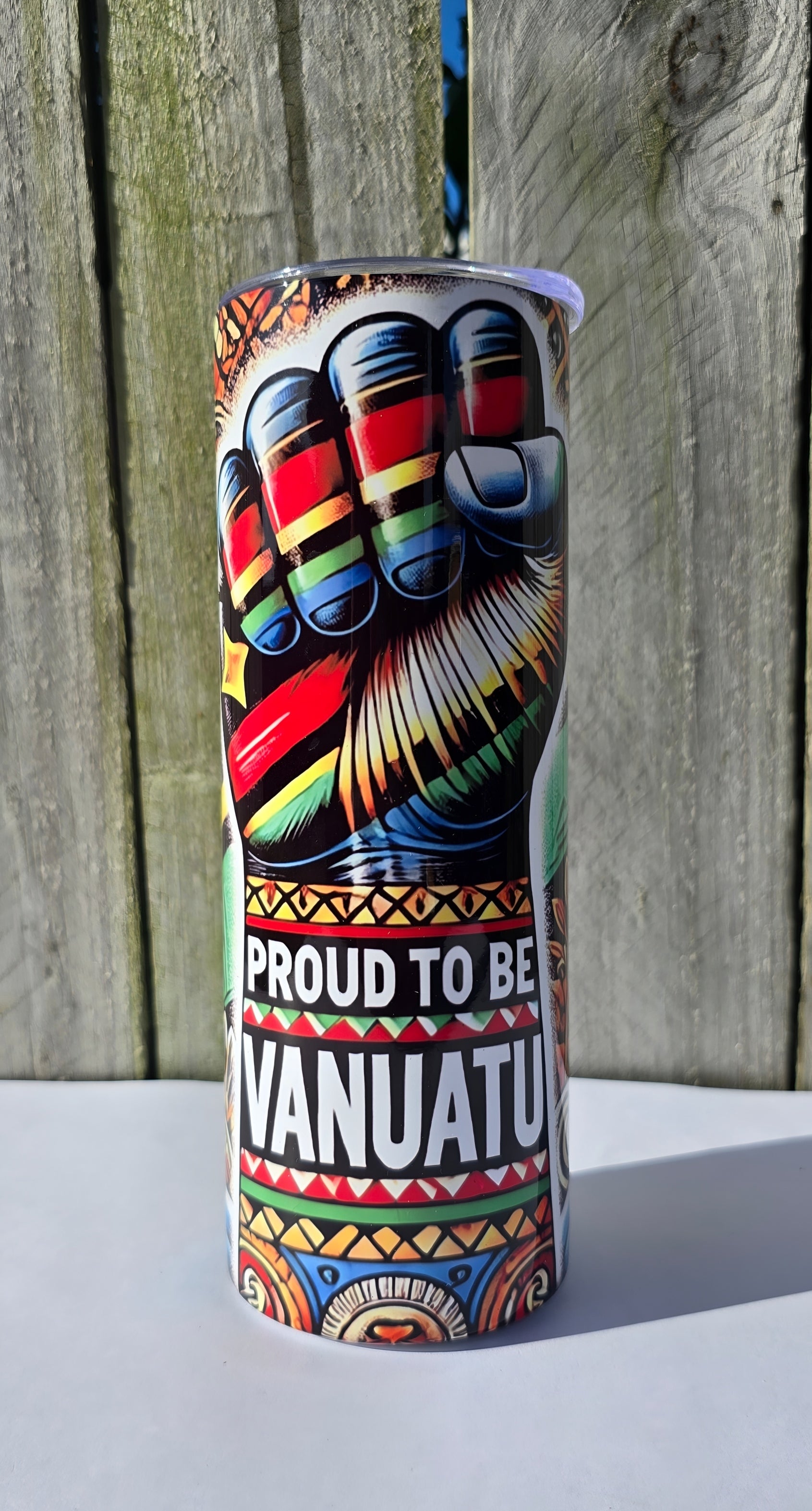 VANUATU PROUD INSULATED TUMBLER - Stick N It