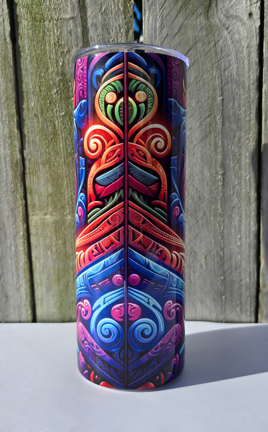 AOTEAROA FULL WRAP INSULATED TUMBLER - Stick N It