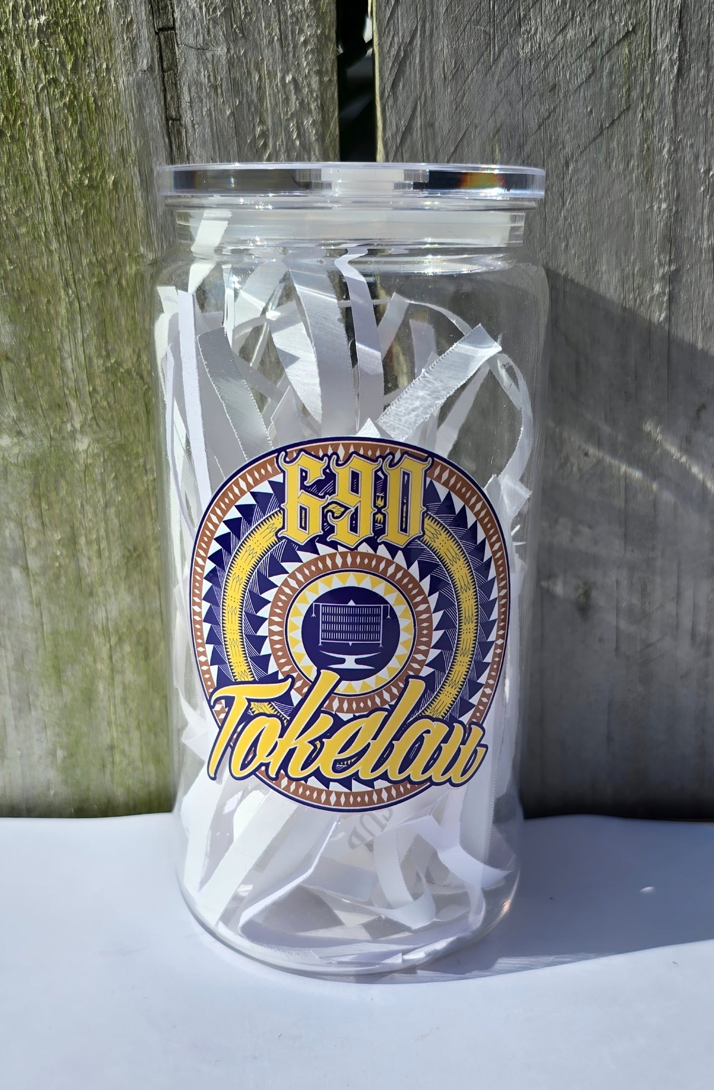 TOKELAU ACRYLIC CUPS - Stick N It