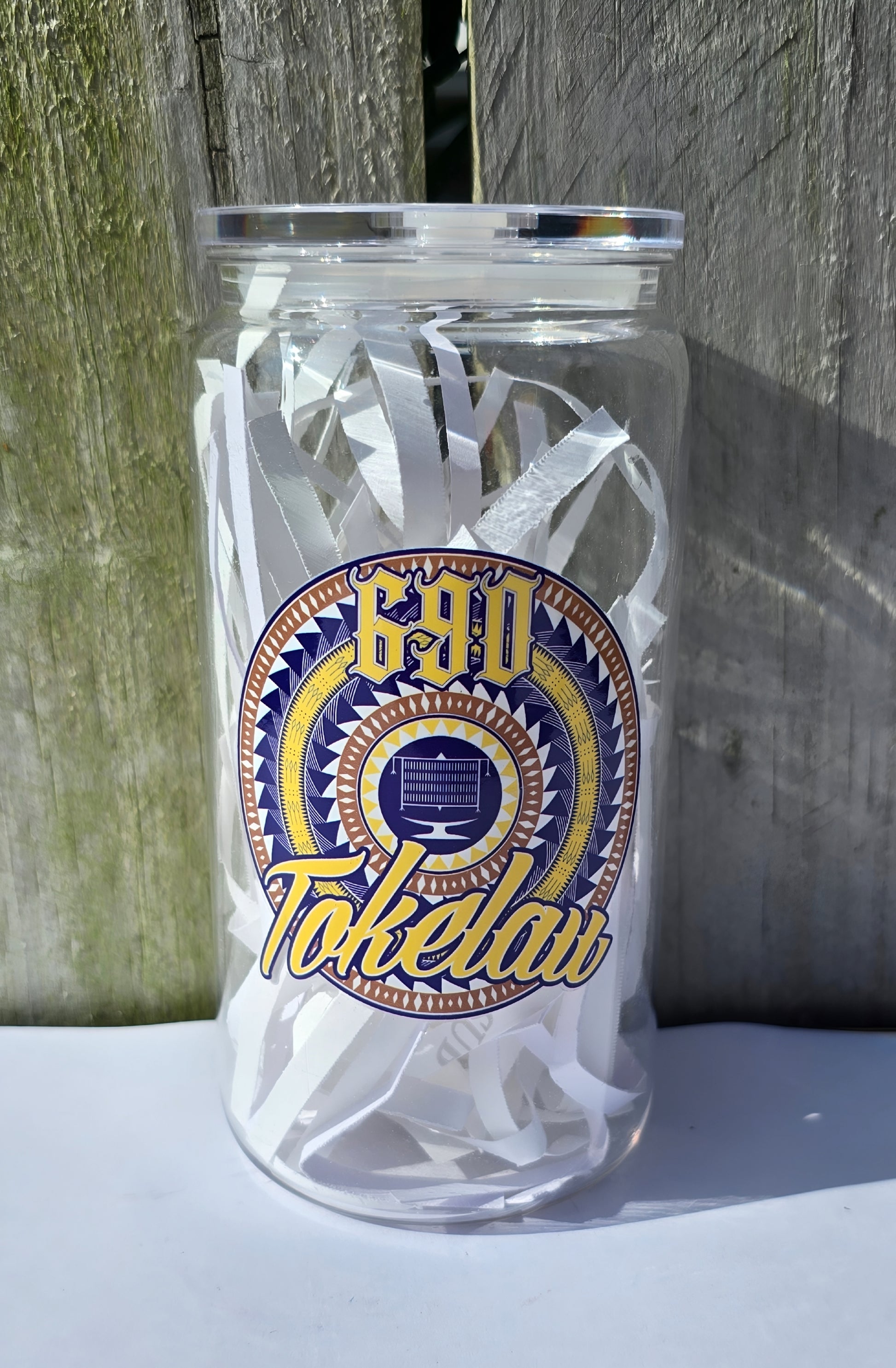 TOKELAU ACRYLIC CUPS - Stick N It