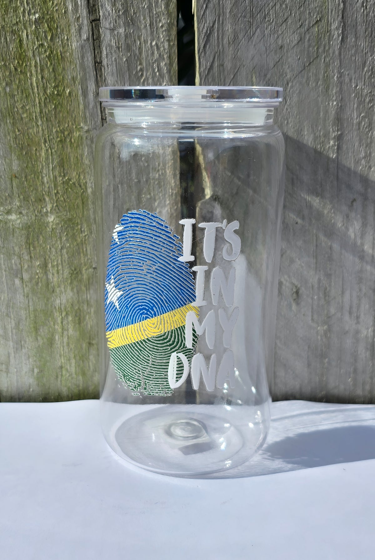 SOLOMON ISLANDS IT'S IN MY DNA ACRYLIC CUP - Stick N It