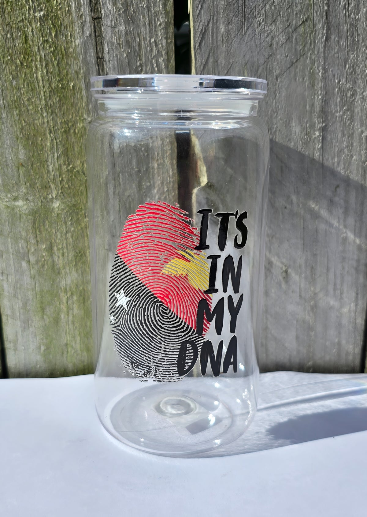 PAPUA NEW GUINEA IT'S IN MY DNA ACRYLIC CUP - Stick N It