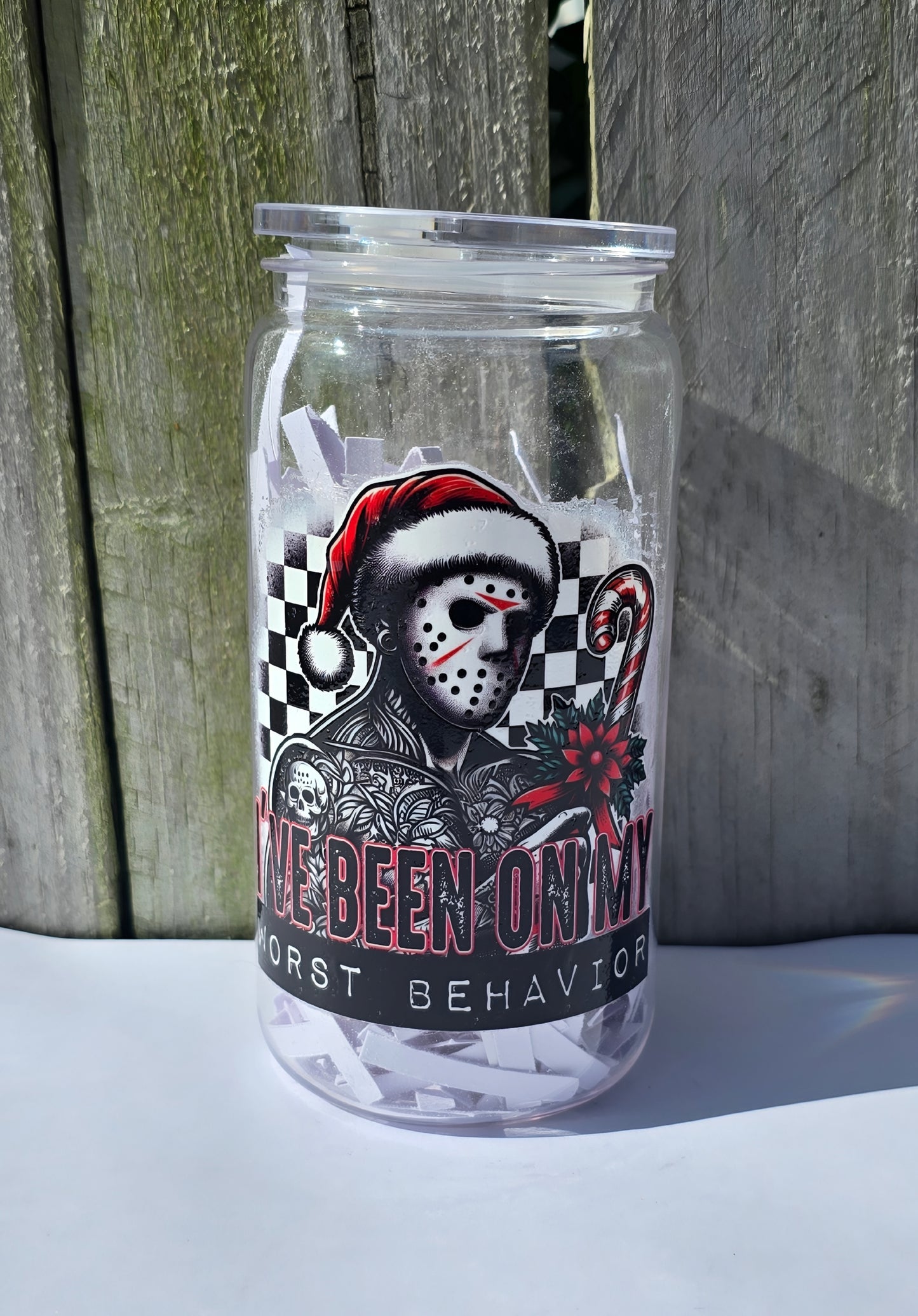 CHRISTMAS ACRYLIC CUPS (ADULTS ONLY) - Stick N It