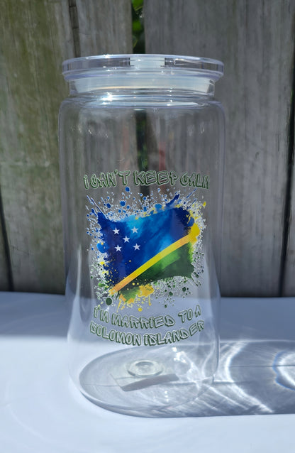 CHEEKY SOLOMON ISLANDS ACRYLIC CUP - Stick N It