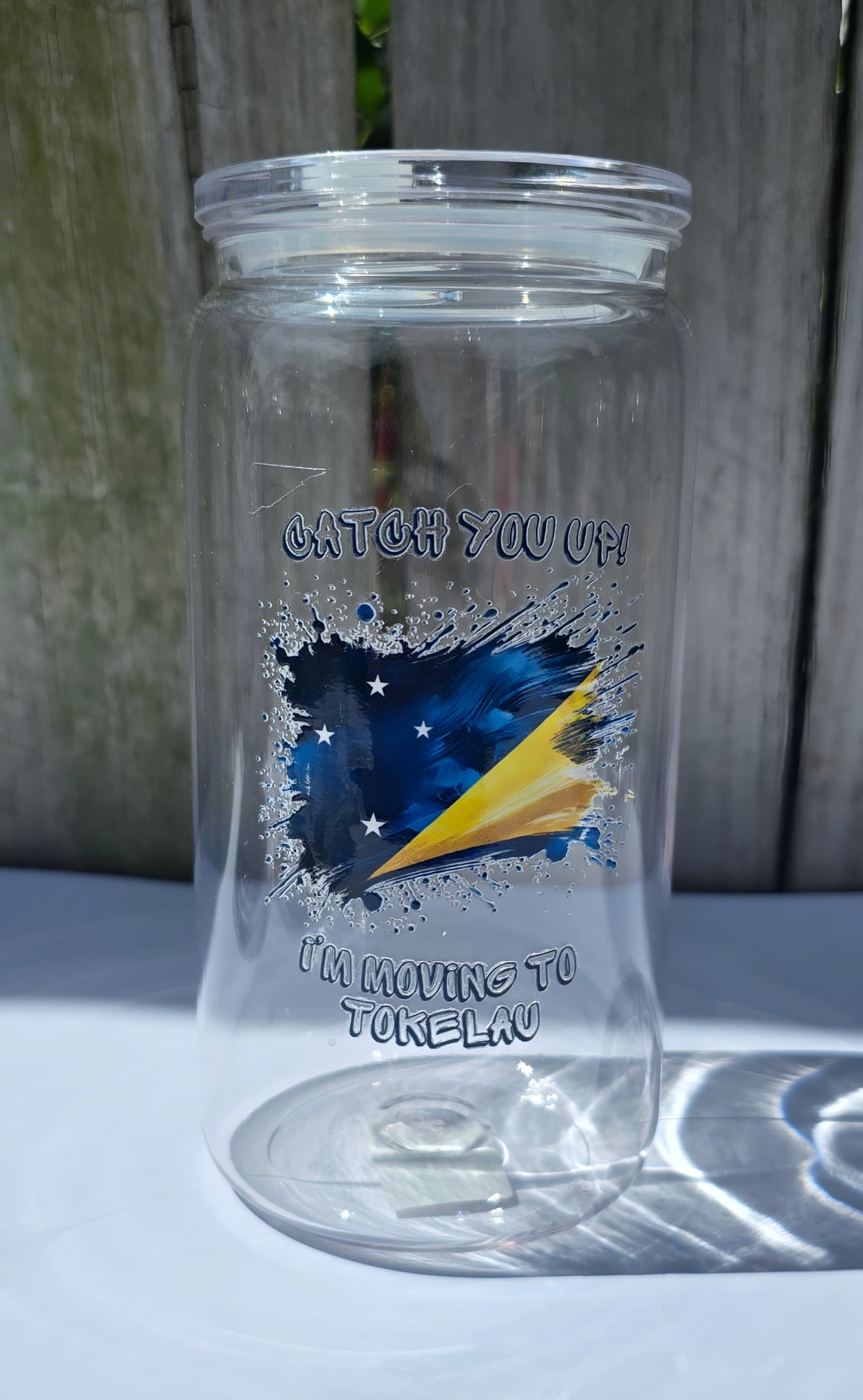 TOKELAU ACRYLIC CUPS - Stick N It