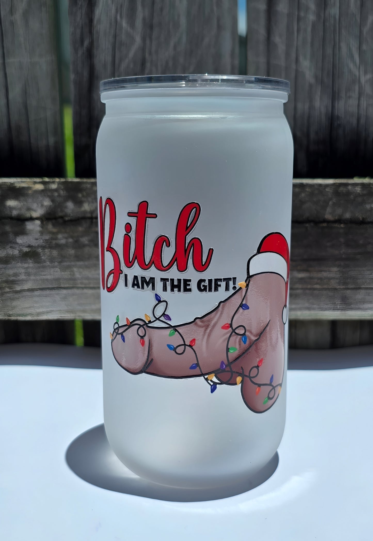 CHRISTMAS ACRYLIC CUPS (ADULTS ONLY) - Stick N It